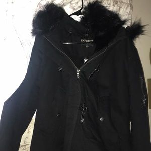 Black Fur Coat